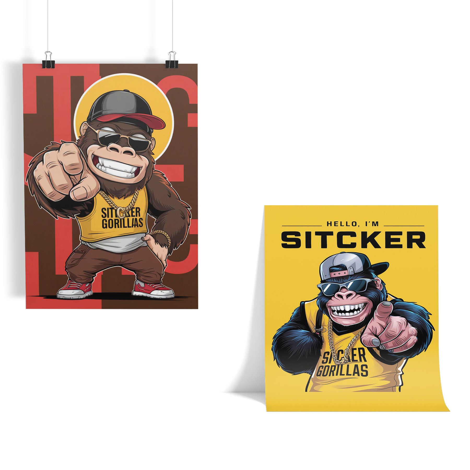 Individuell gestaltete Flyer