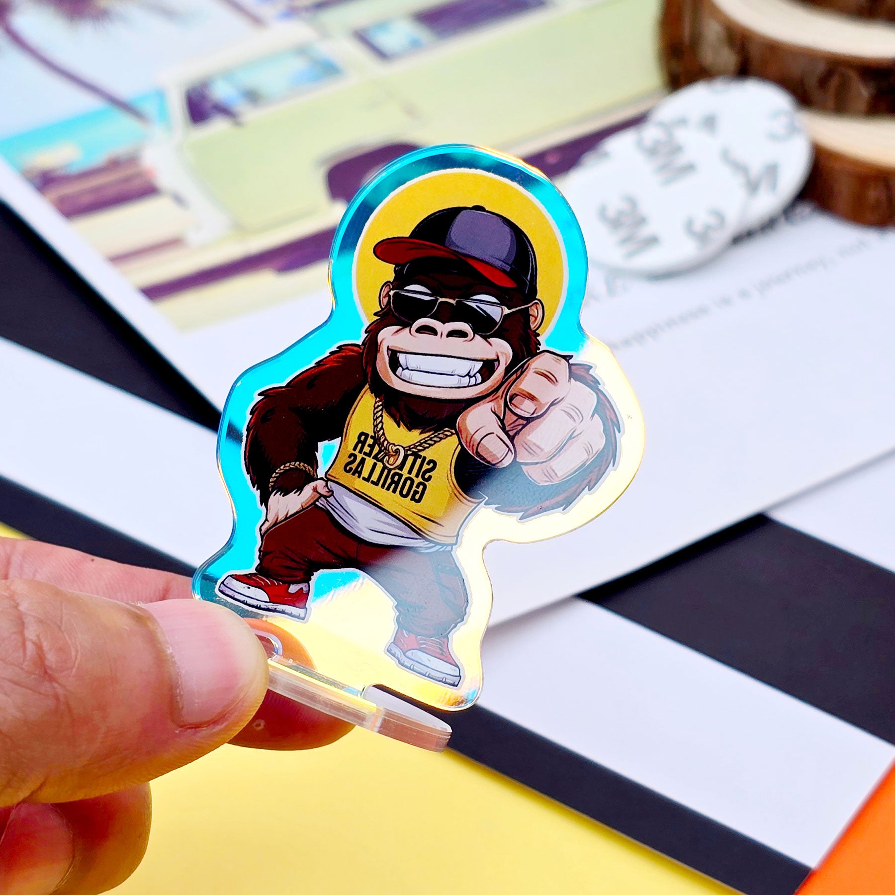 Maßgefertigter Acryl-Federschüttler