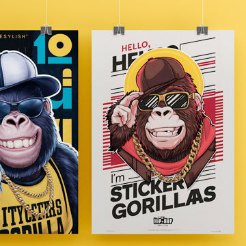 Individuell gestaltete Flyer