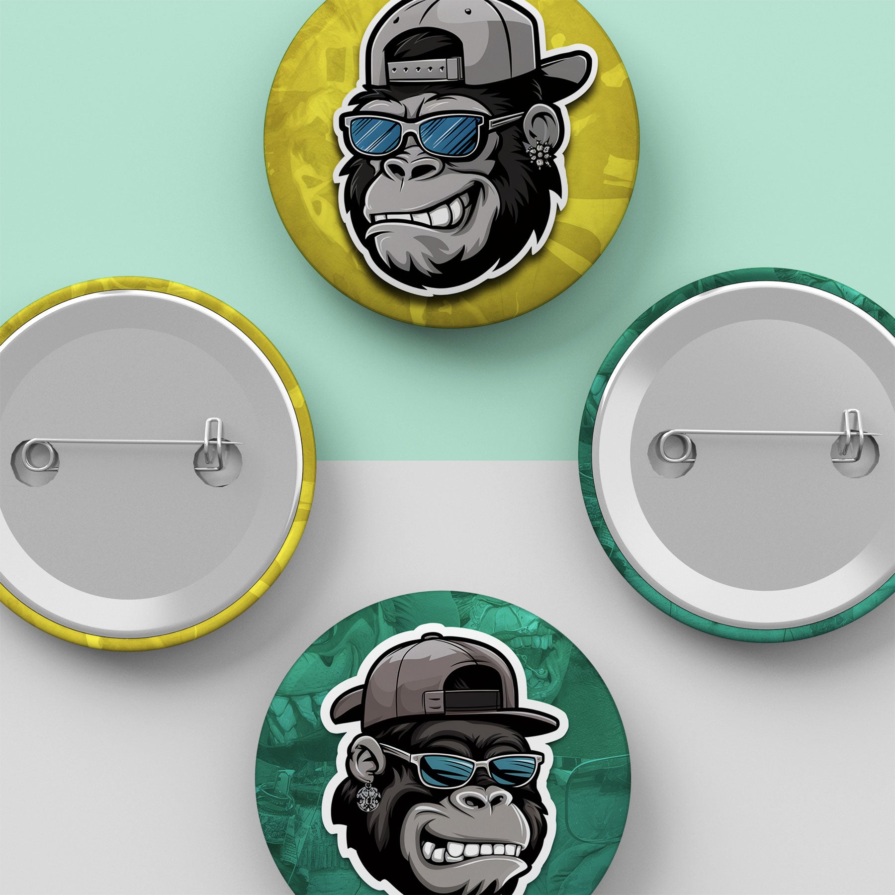 Knöpfe aus Spezialmaterial