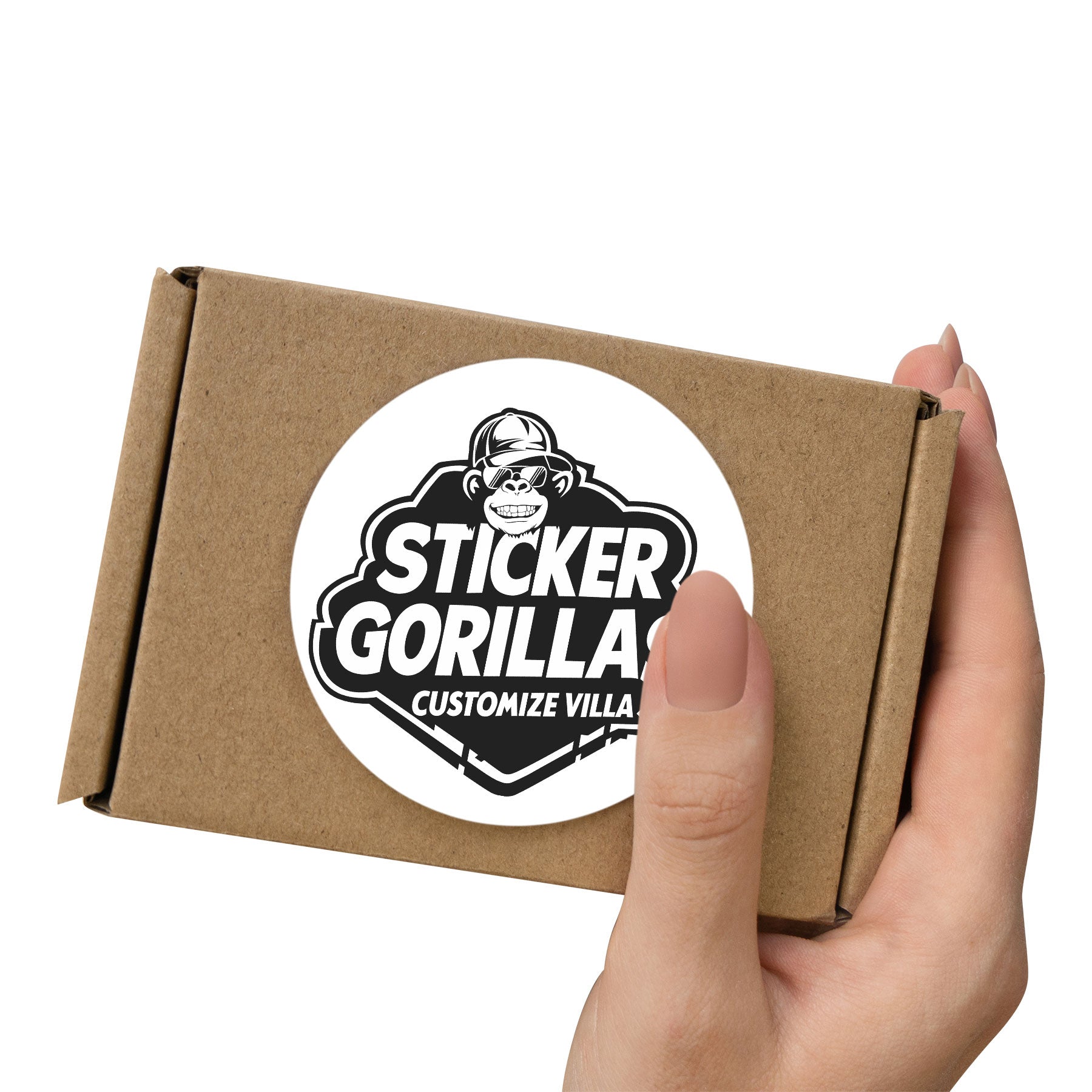 Individuelle Etiketten auf der Rolle