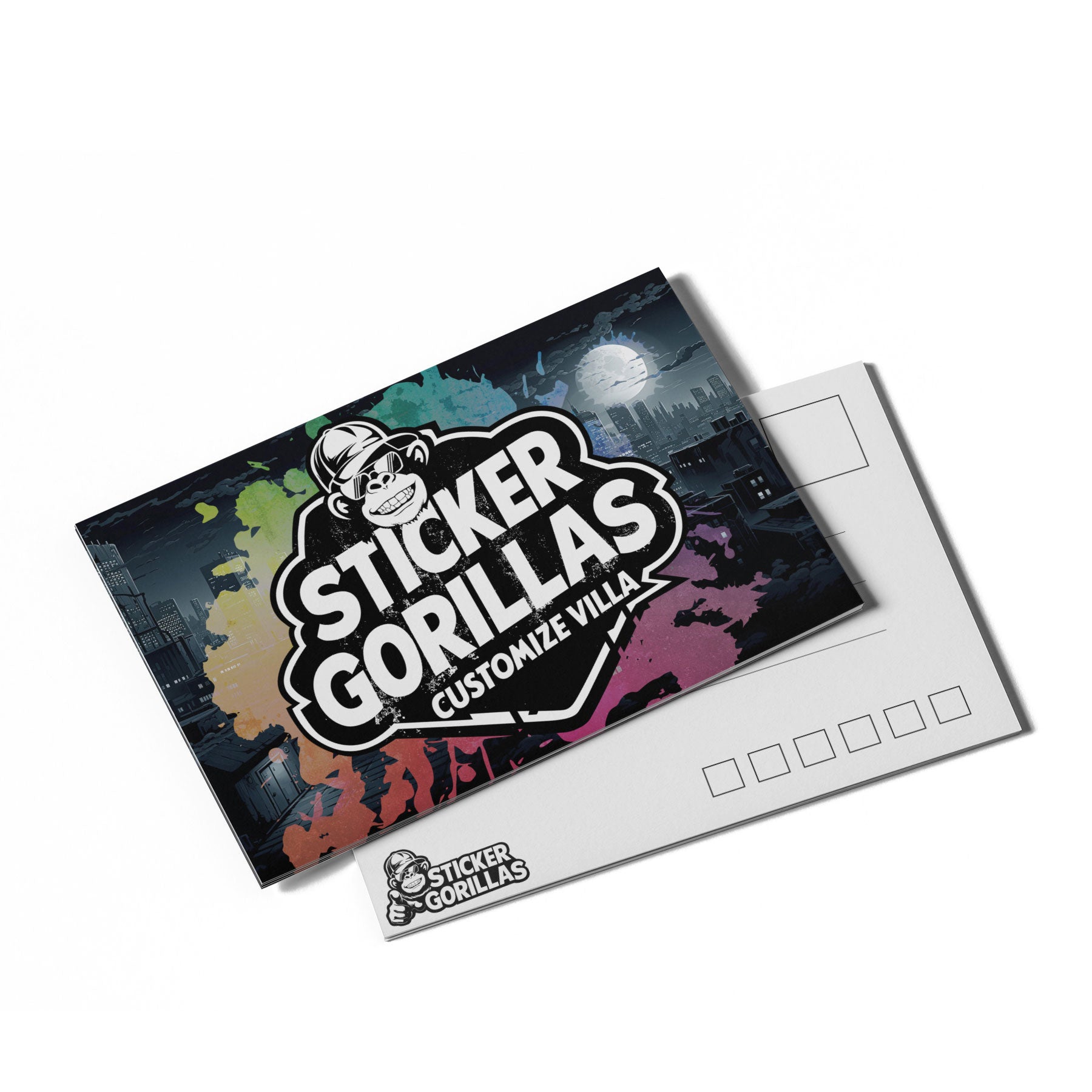 Individuell gestaltete Postkarten