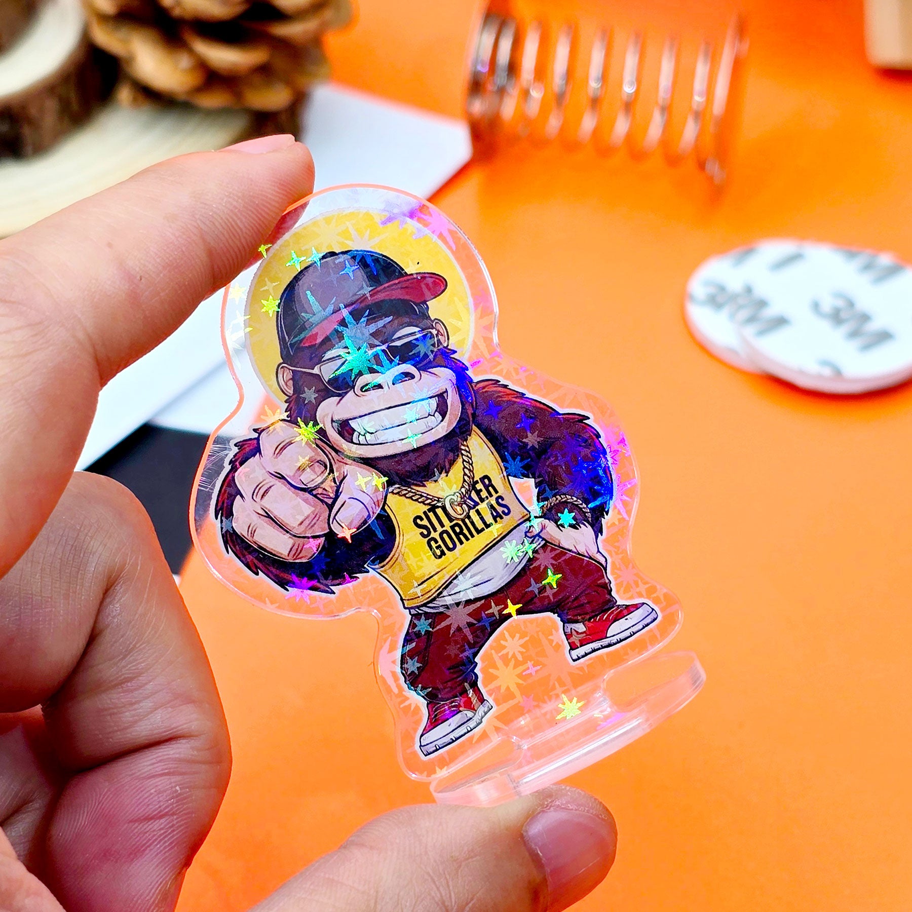 Maßgefertigter Acryl-Federschüttler