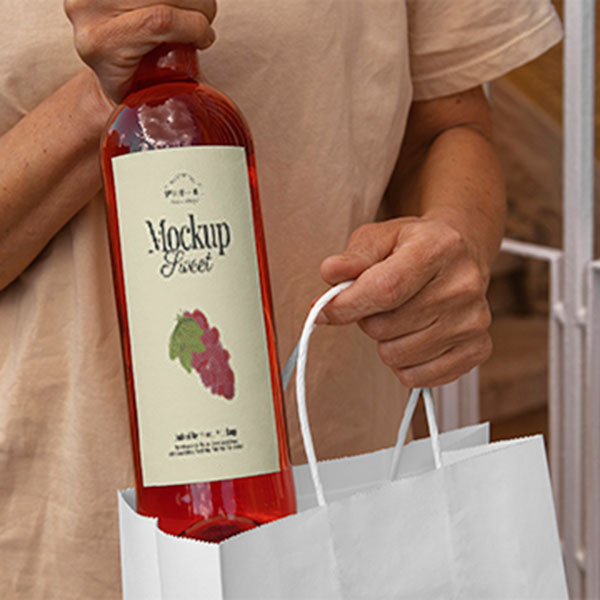 Individuelle Flaschenetiketten