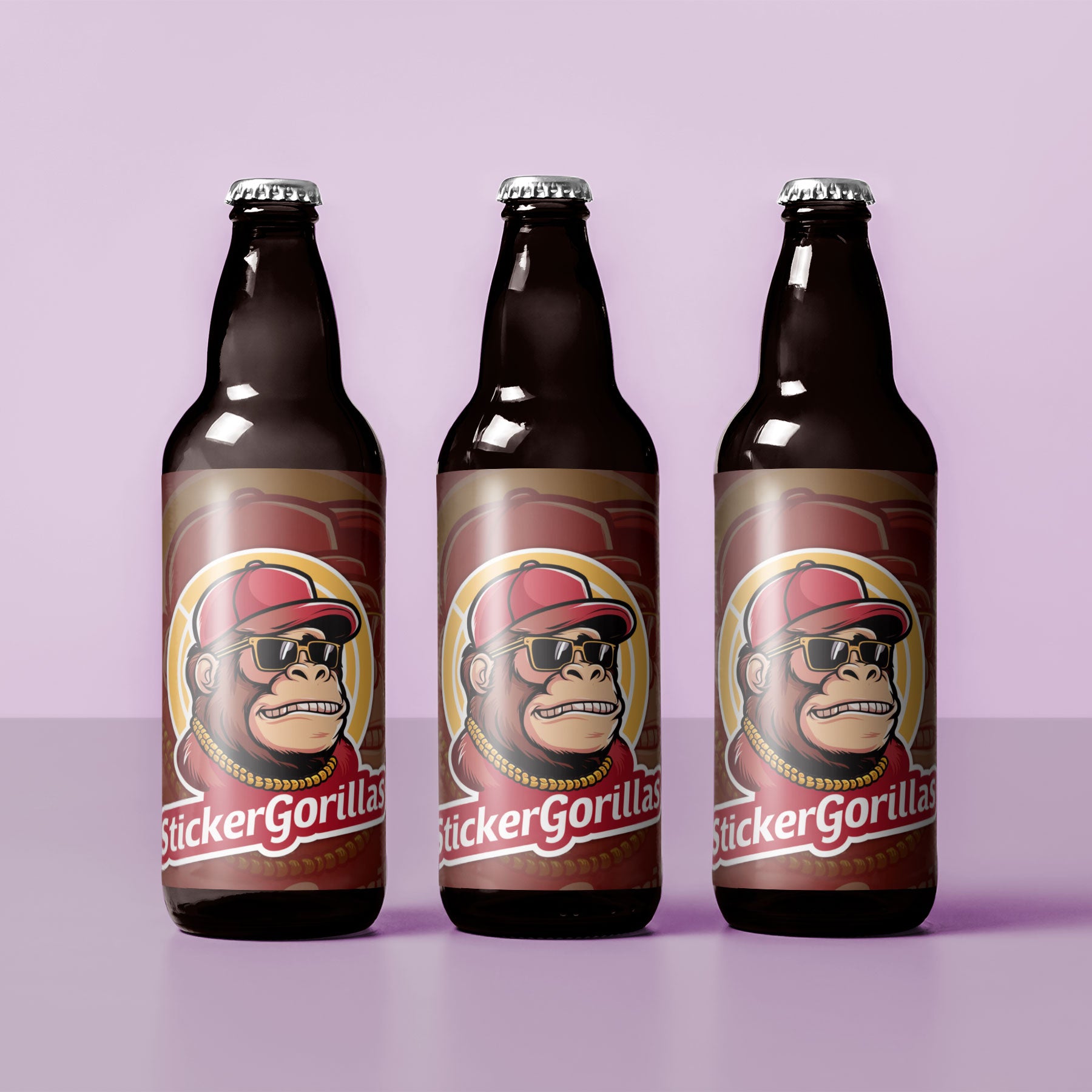 Individuell gestaltete Bieretiketten