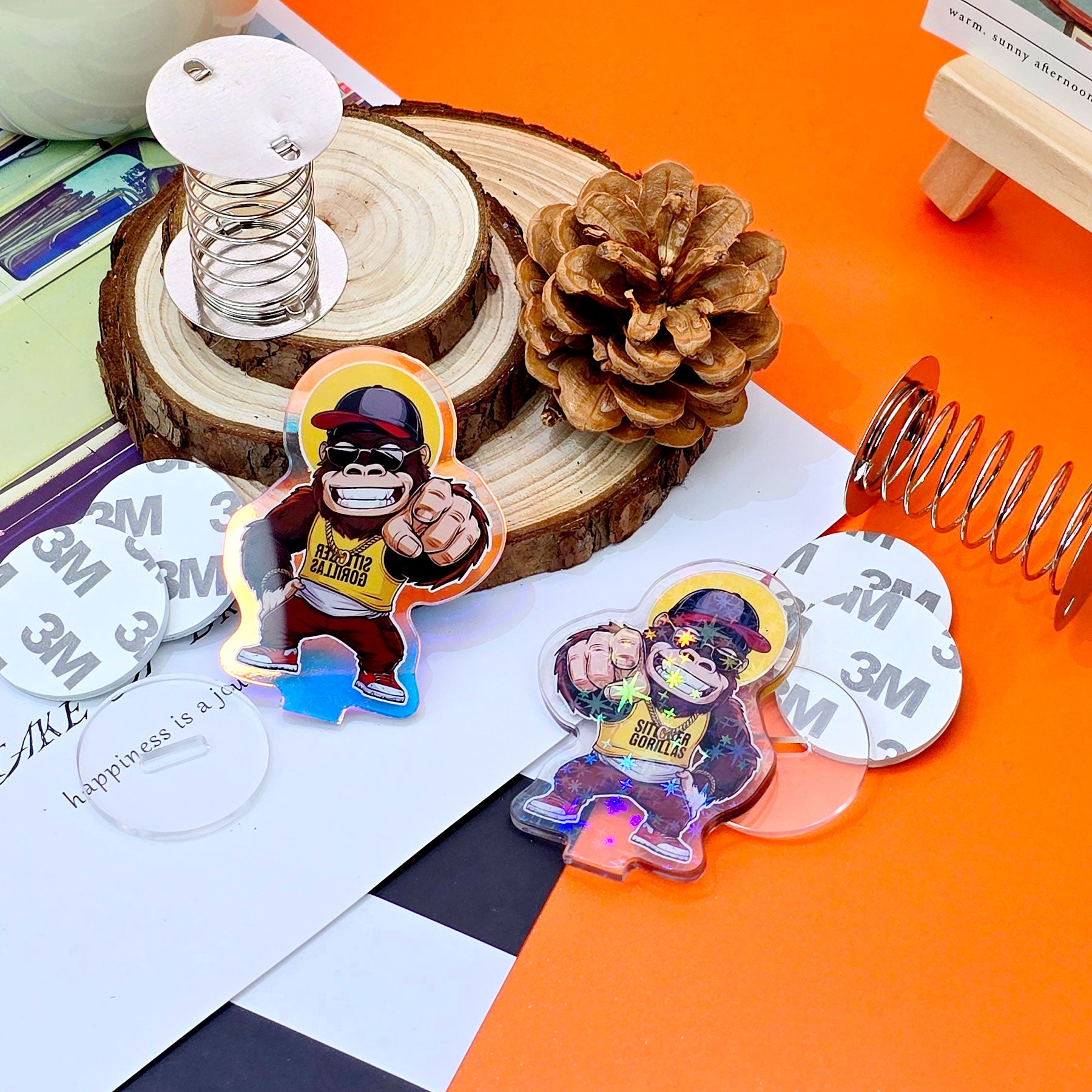 Maßgefertigter Acryl-Federschüttler