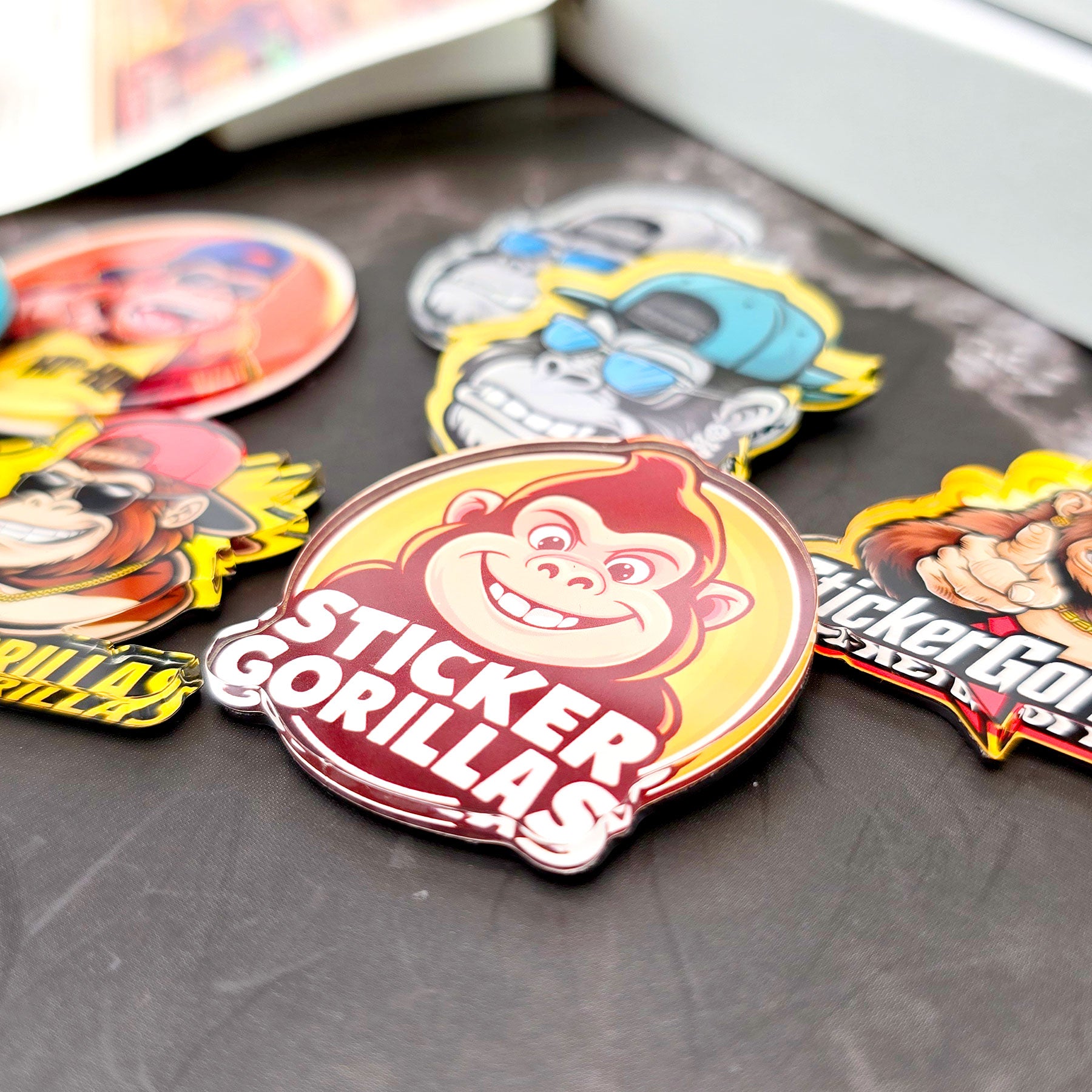 Individuell gestaltete Acrylmagnete