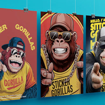 Individuell gestaltete Flyer