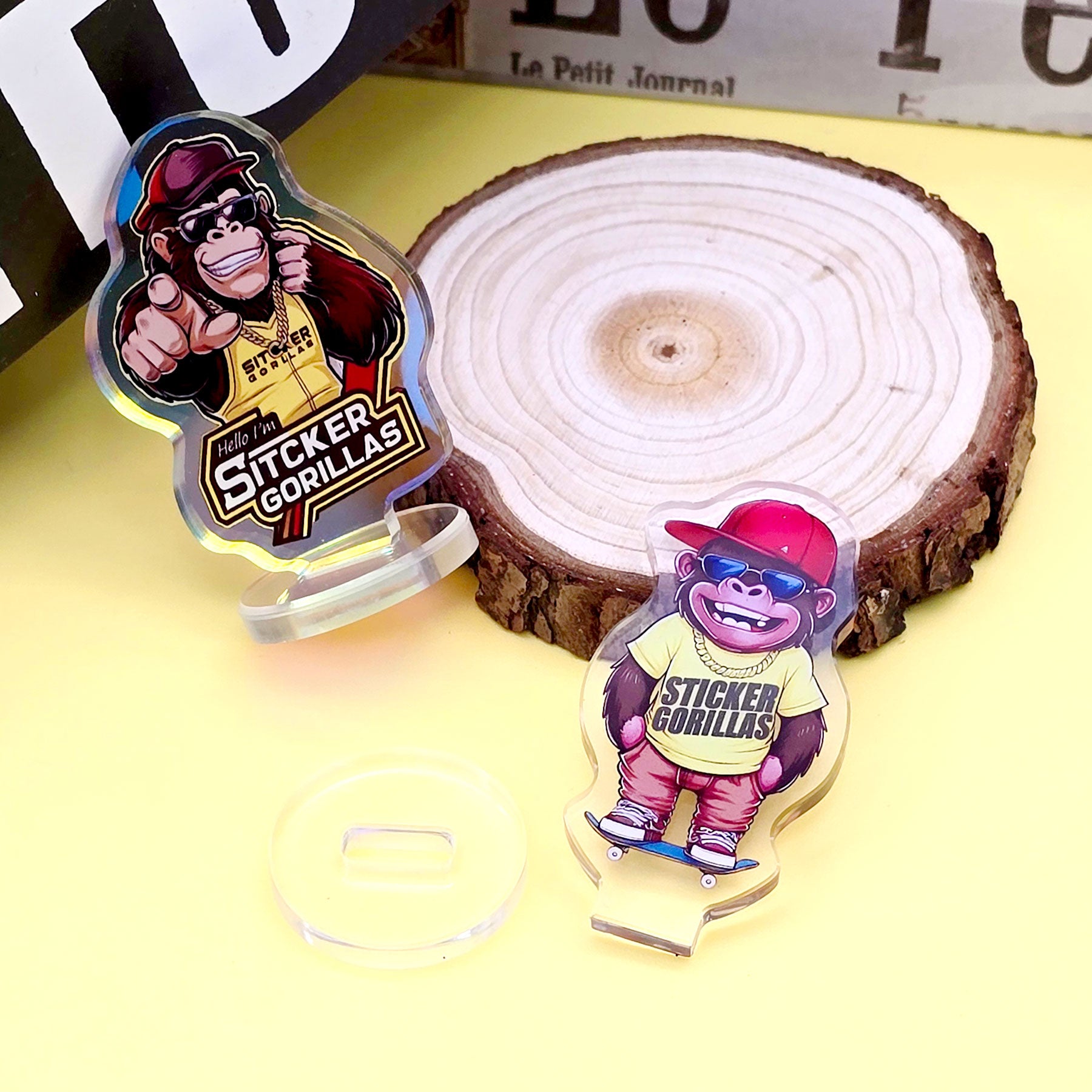 Individuell gestaltete Acryl-Aufsteller