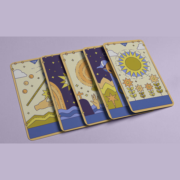 Individuell gestaltete Postkarten